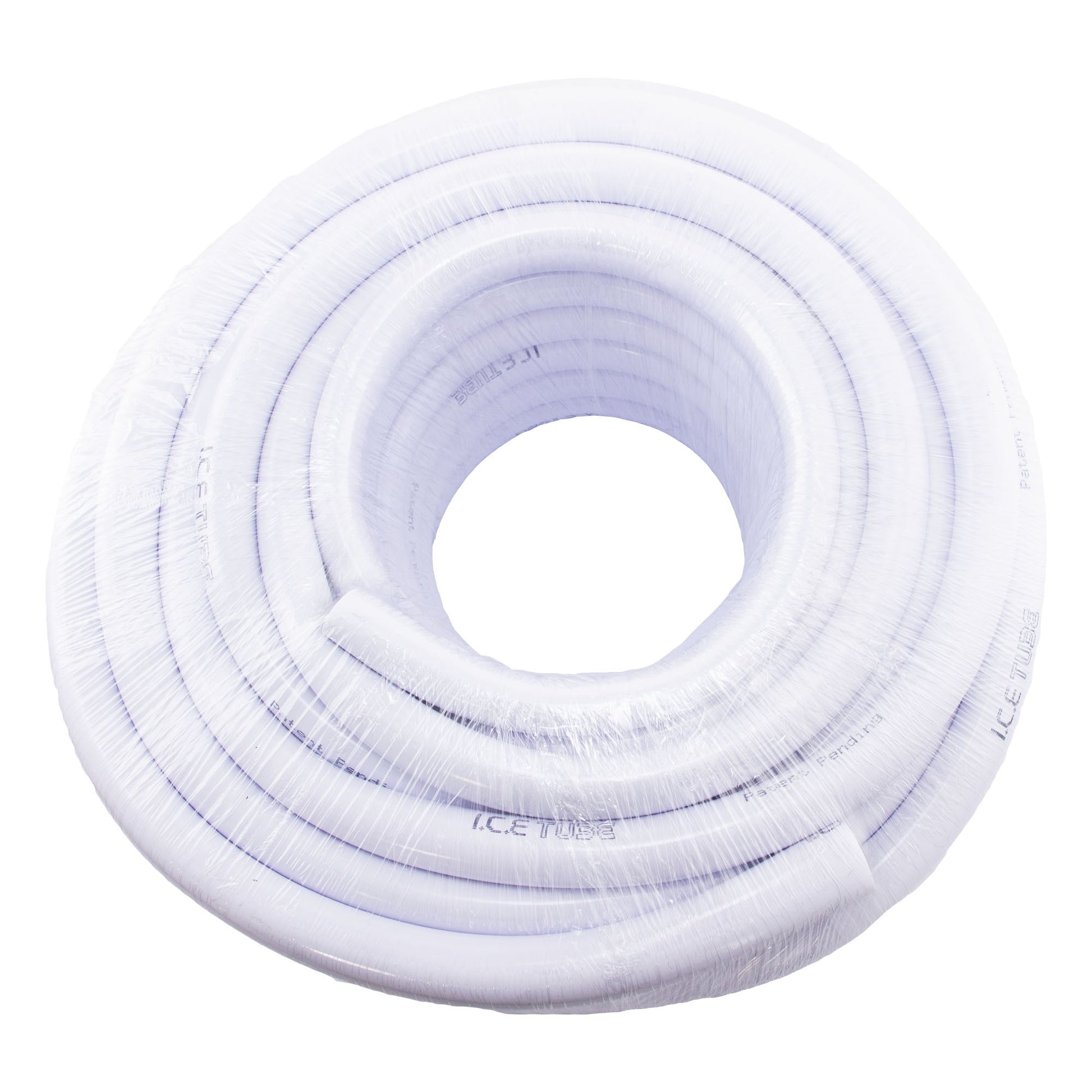 Ice Tube Highly Reflective White PVC Irrigation Hose | 6mm, 13mm, 19mm, 25mm Food-Grade Hydroponic Piping