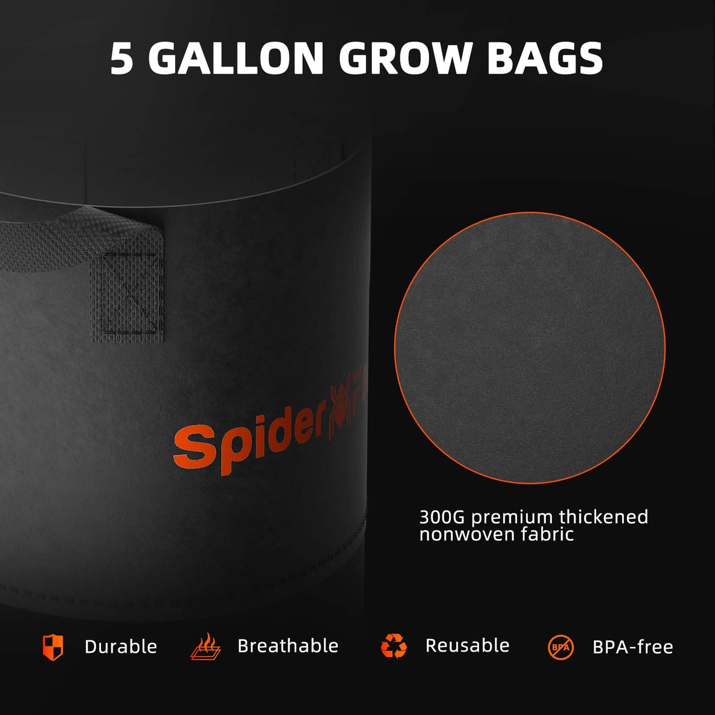 Spider Farmer 60x60cm SF1000D | Complete Grow Tent Kit