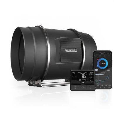 AC Infinity Cloudline Pro T8 | 8 Inch Inline EC Fan