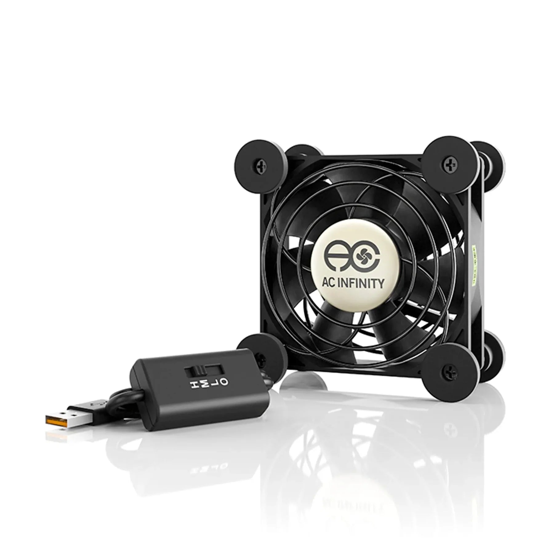 AC Infinity Multifan S1 Quiet 80mm USB Cooling Fan | Cabinet & AV Components