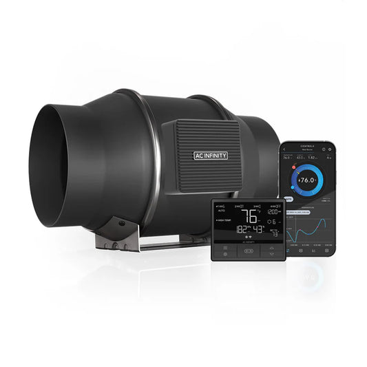 AC Infinity Cloudline Pro T6 | 6 Inch Inline EC Fan