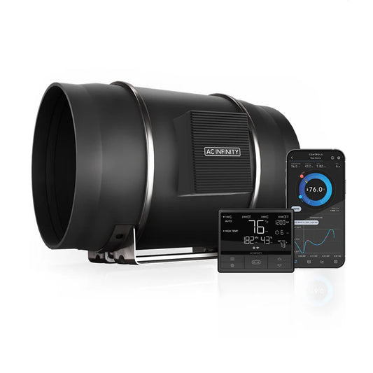 AC Infinity Cloudline Pro T10 | 10 Inch Inline EC Fan