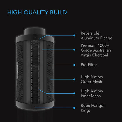 AC Infinity 8-Inch Carbon Filter XL | Extra Large