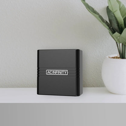 Cloudcom A1 Mini Smart Thermo-Hygrometer | Bluetooth Data App & 12-Ft Sensor Probe