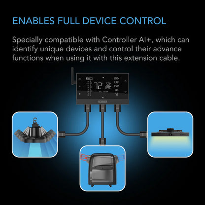 AI & 69 Pro Controller to Device Cable (10ft) | Male to Male UIS Cord