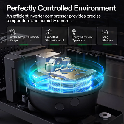 VIVOSUN VCure Smart Post-Harvest Box: Premium Herb Drying Machine & Automated Curing Box