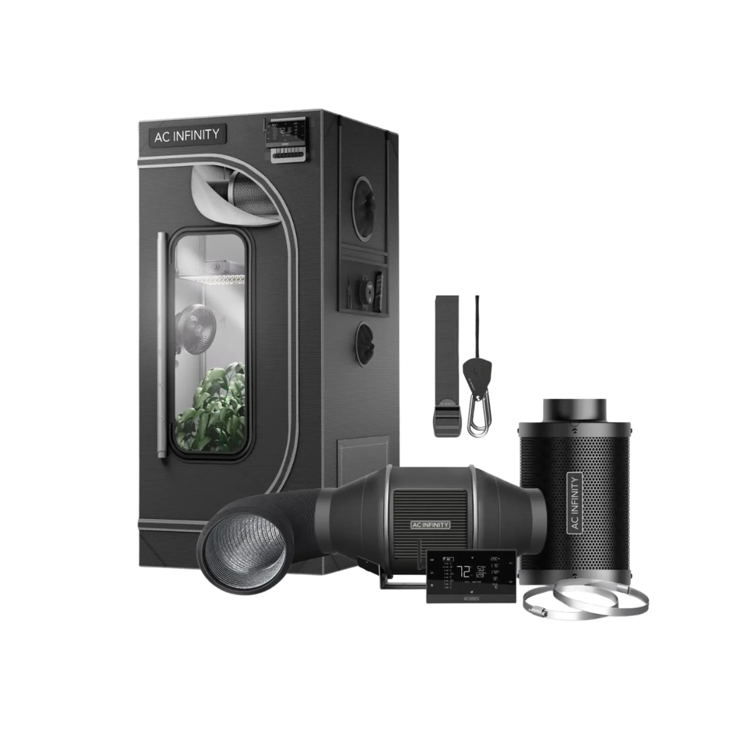 AC Infinity 2x2 Tall Grow Tent Kit