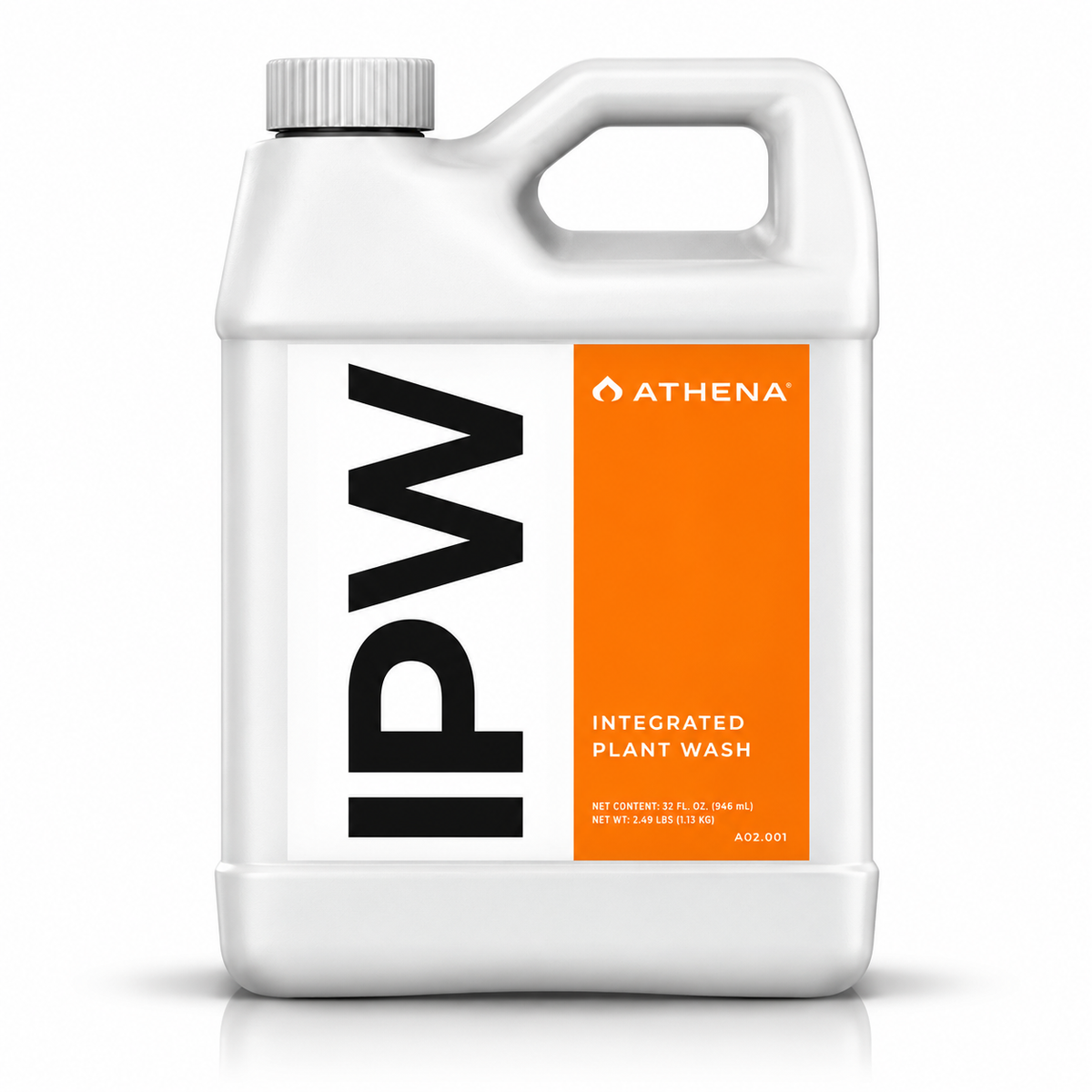 Athena IPW Integrated Plant Wash 1 Quart bottle for professional indoor horticulture