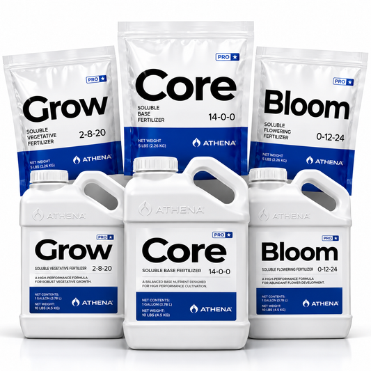 Athena Pro Mix Kit | Core, Grow & Bloom Nutrient Starter Kit
