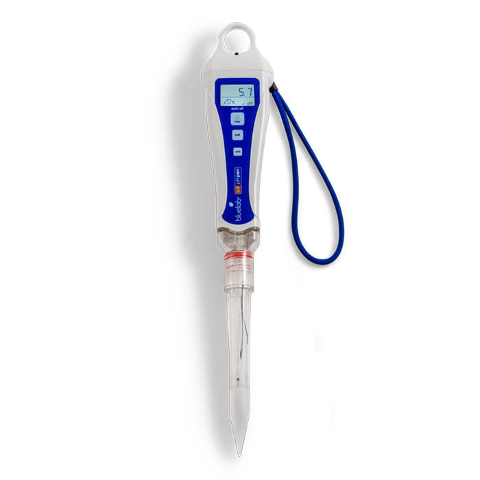 Bluelab Digital Soil pH Pen – Professional Direct-To-Root Acidity Tester for Soil & Substrates – High-Accuracy Probe with Integrated Temperature Sensor & Backlit LCD