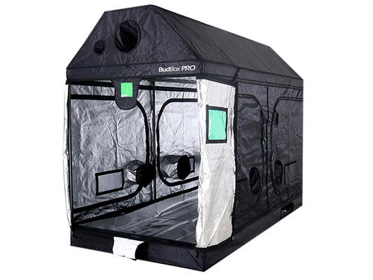 BudBox Pro XXL-R Loft Grow Tent | 1.2mx2.4mx1.8m Pitched Roof Attic Solution
