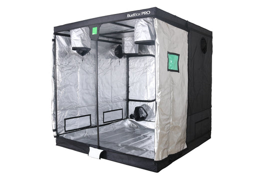 BudBox Pro Titan 1 & Titan 1-HL Grow Tents | 2m x 2m Professional Hydroponic Rooms