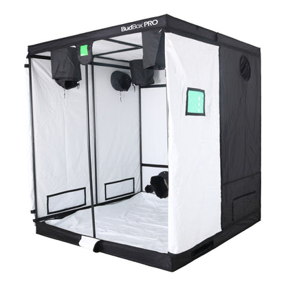 BudBox Pro Titan 1 & Titan 1-HL Grow Tents | 2m x 2m Professional Hydroponic Rooms