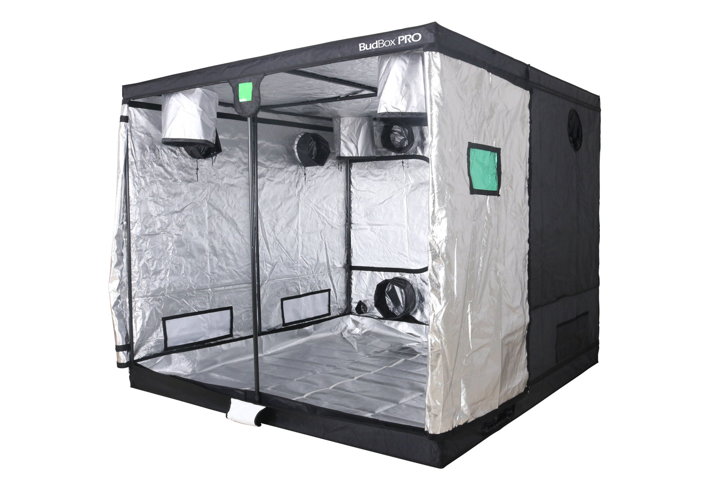 BudBox Pro Titan Plus & Titan Plus-HL Grow Tents | 2.4m x 2.4m Commercial Hydroponic Rooms