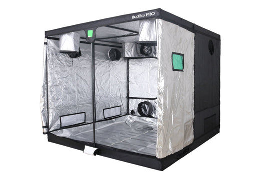 BudBox Pro Titan Plus & Titan Plus-HL Grow Tents | 2.4m x 2.4m Commercial Hydroponic Rooms