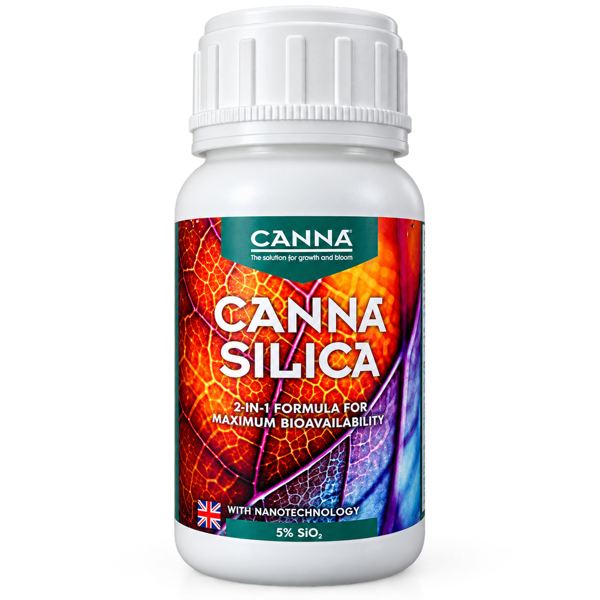 CANNA Silica plant nutrient supplement with 5% SiO2 and 2-in-1 bioavailable formula