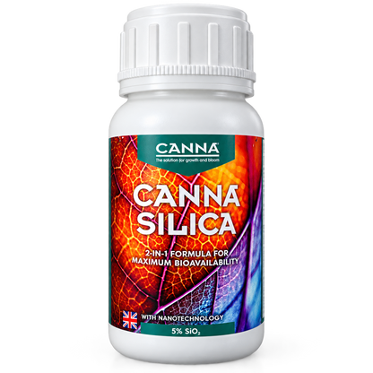 CANNA Silica plant nutrient supplement with 5% SiO2 and 2-in-1 bioavailable formula