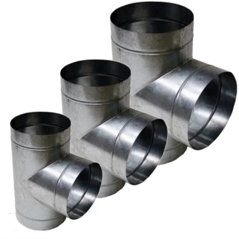 Ducting Tee Connector 3-Way Splitter (4-Inch to 12-Inch)