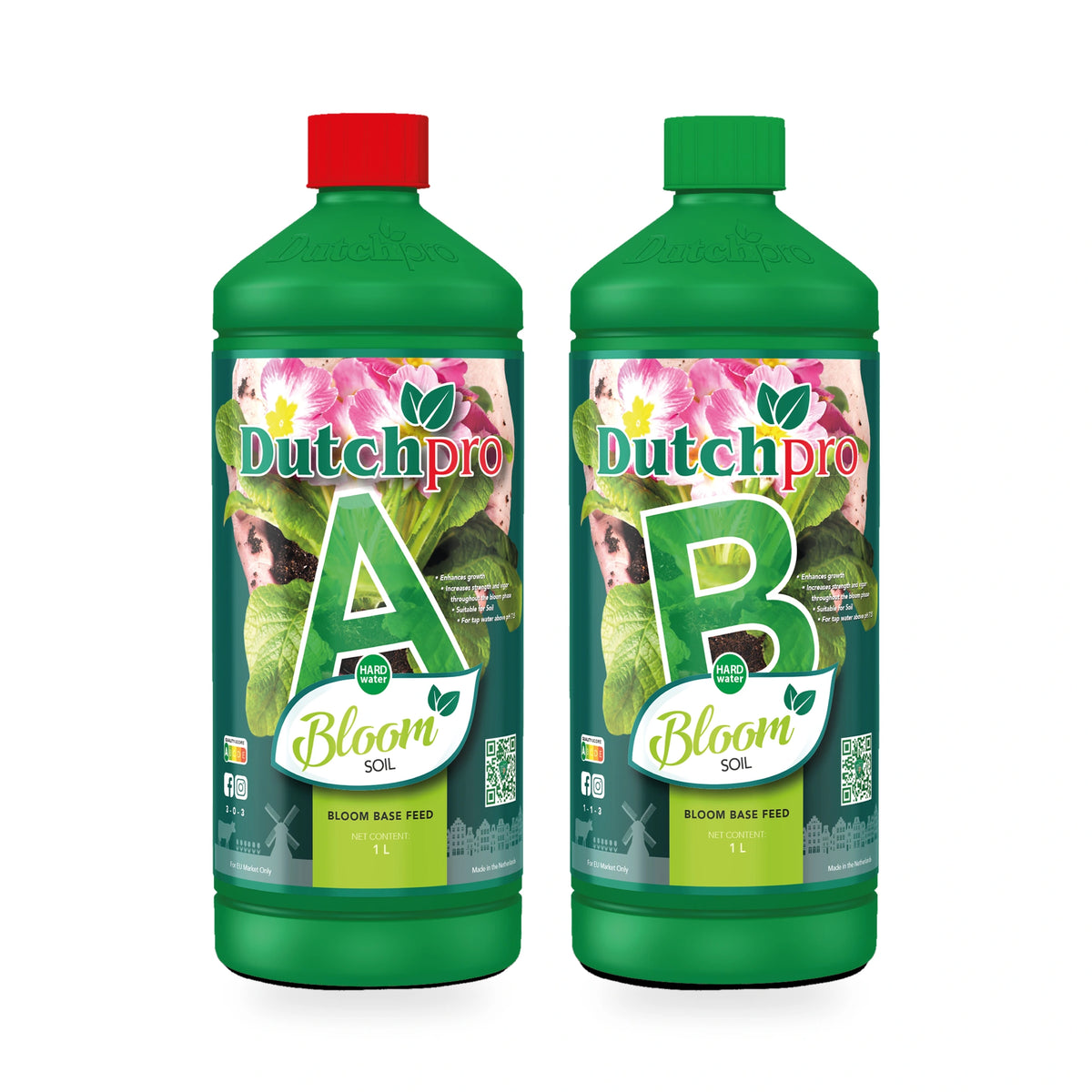 Dutchpro Original Bloom Soil A&B | Hard & Soft Water