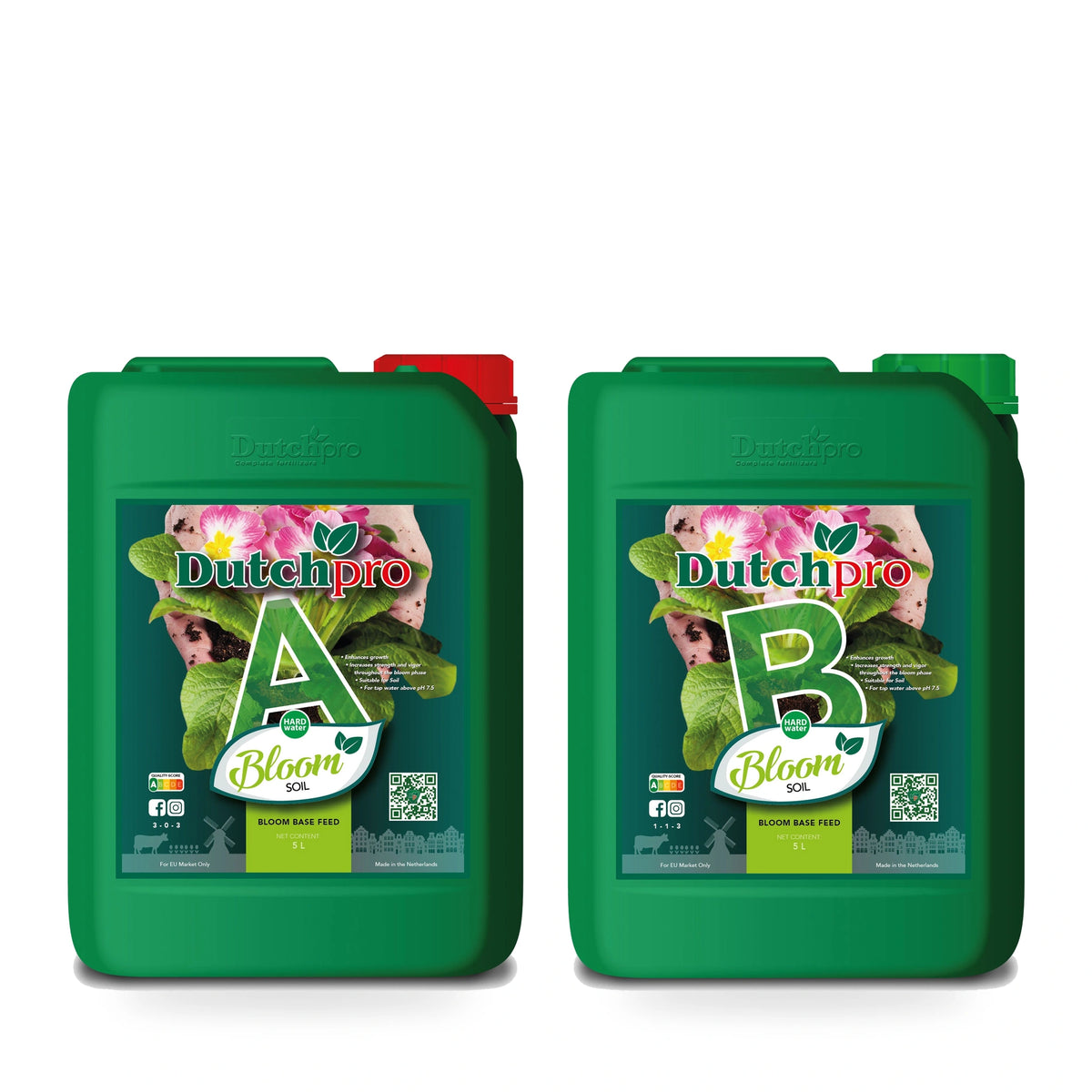 Dutchpro Original Bloom Soil A&B | Hard & Soft Water