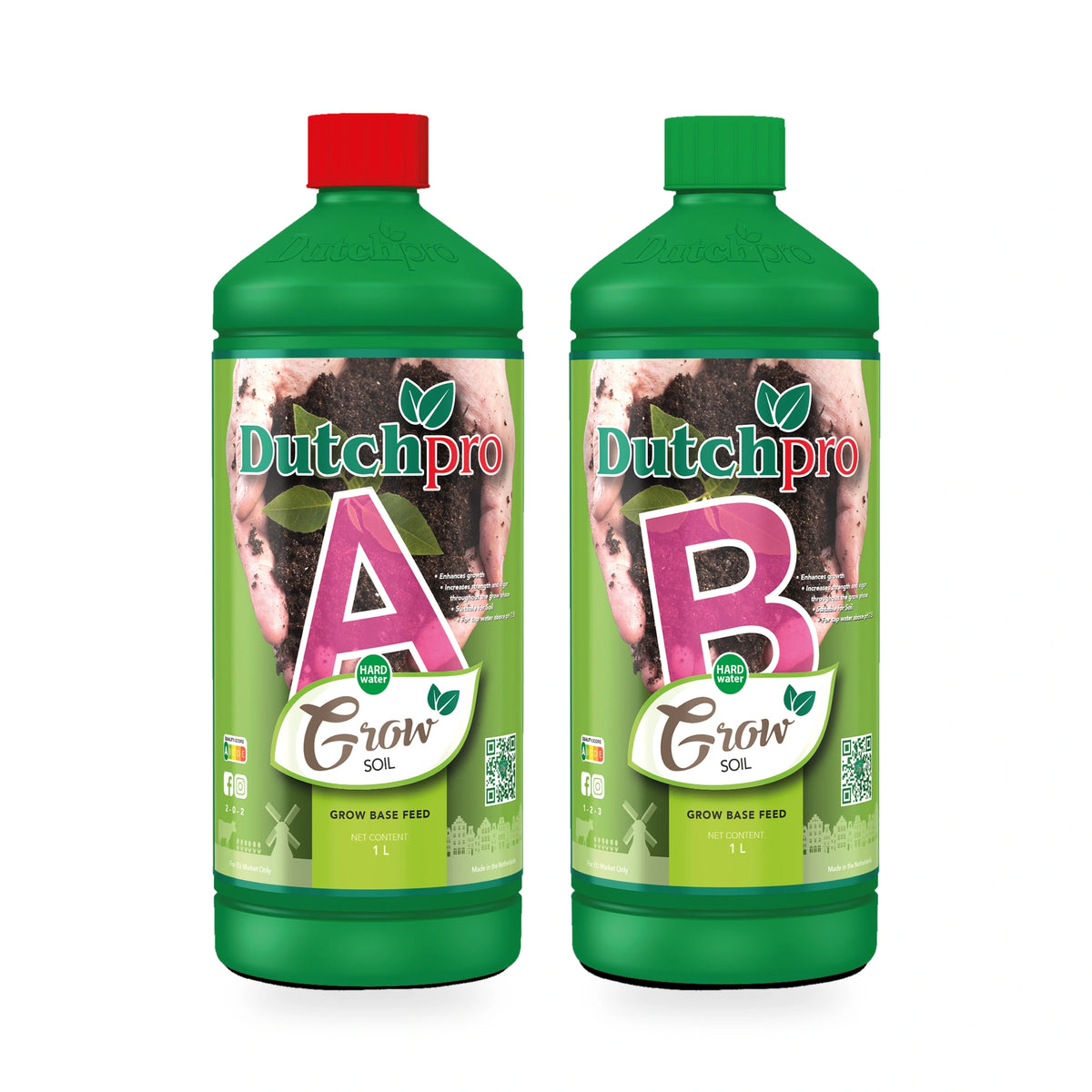 Dutchpro Original Grow Soil A&B | Hard & Soft Water