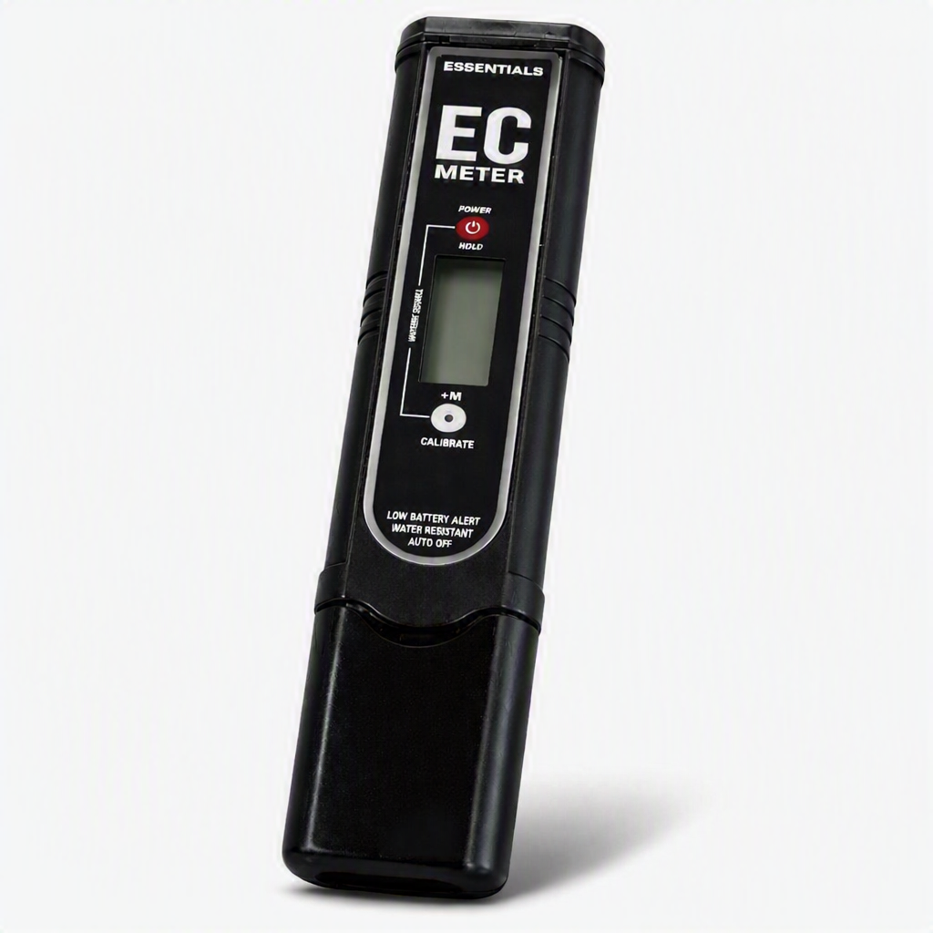 Essentials EC Meter with Memory Function | Commercial Grade Digital Nutrient Tester
