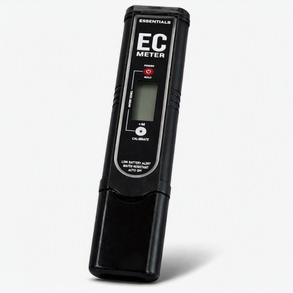 Essentials EC Meter with Memory Function | Commercial Grade Digital Nutrient Tester