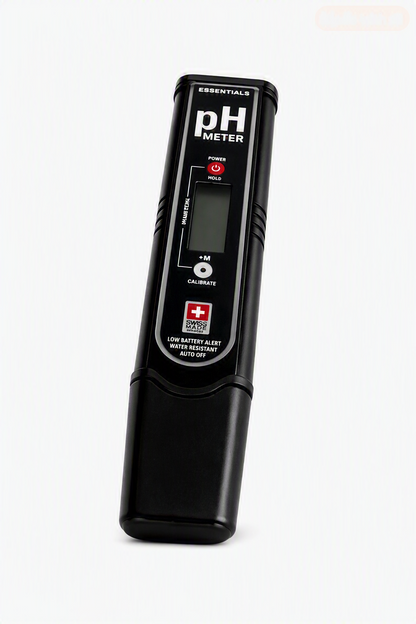 Essentials pH Meter with Swiss Made Sensor | Commercial Grade Digital pH Tester