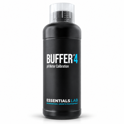Essentials LAB Buffer pH 4 1L solution for accurate pH meter calibration