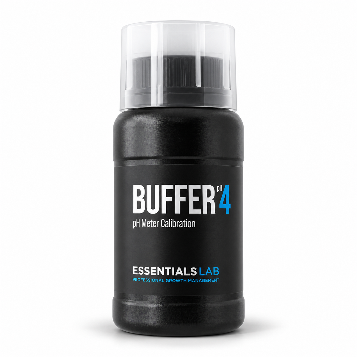 Essentials LAB Buffer pH 4 solution for accurate pH meter calibration