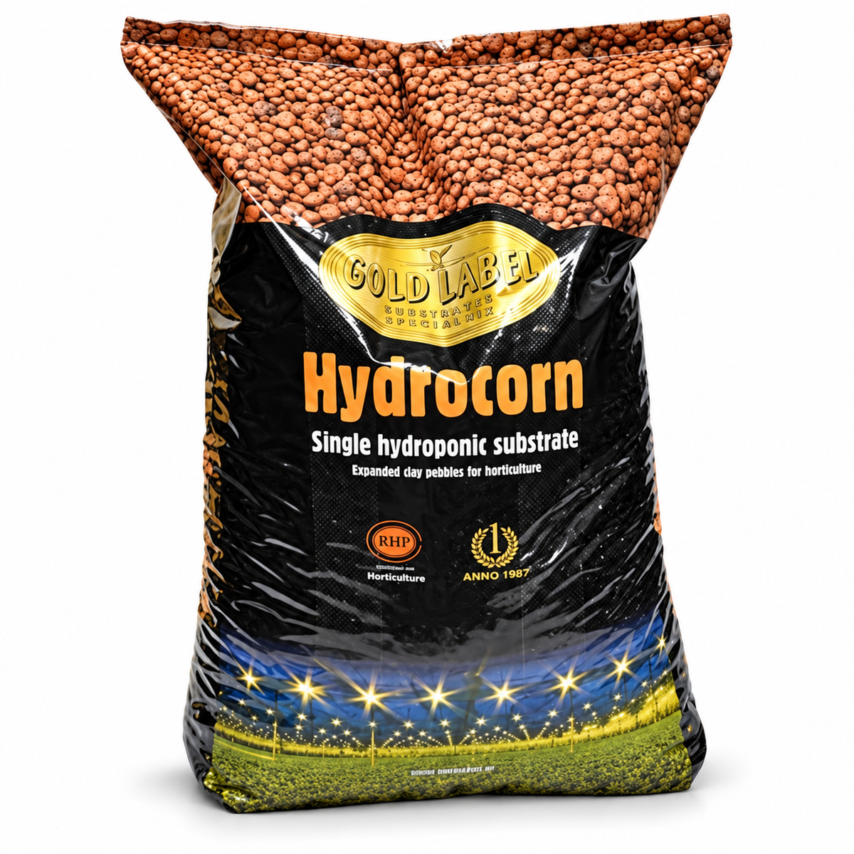 Gold Label Hydrocorn Clay Pebbles 45L | Hydroponic Growing Media
