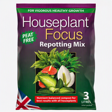 Houseplant Focus Repotting Mix | Peat-Free Houseplant Soil