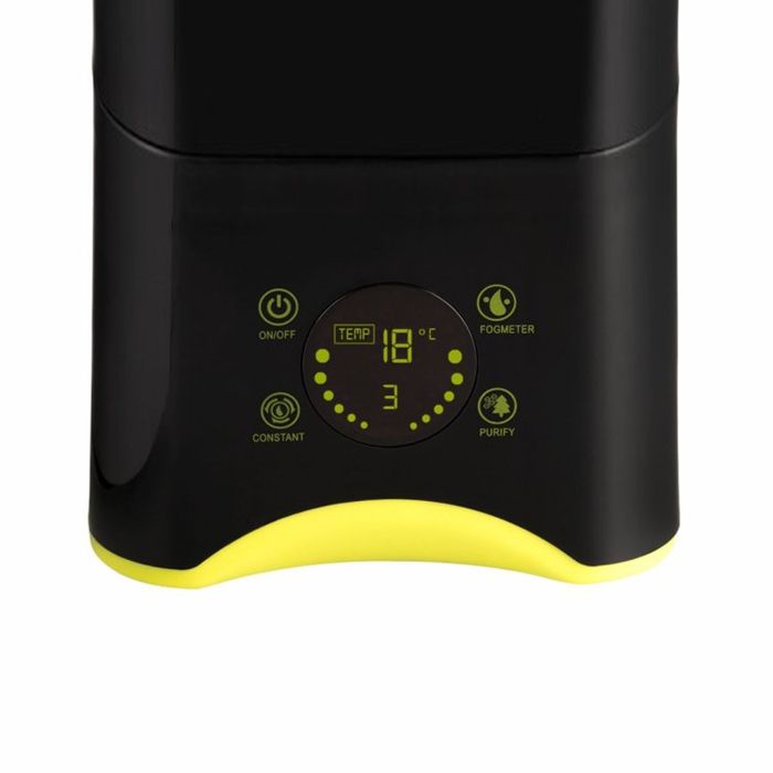 Garden HighPro HumiPro 4L Digital Ultrasonic Humidifier | Intelligent Humidity Control with Remote – Automatic Sensor & Dual Nozzle for Indoor Grow Rooms & Hydroponics