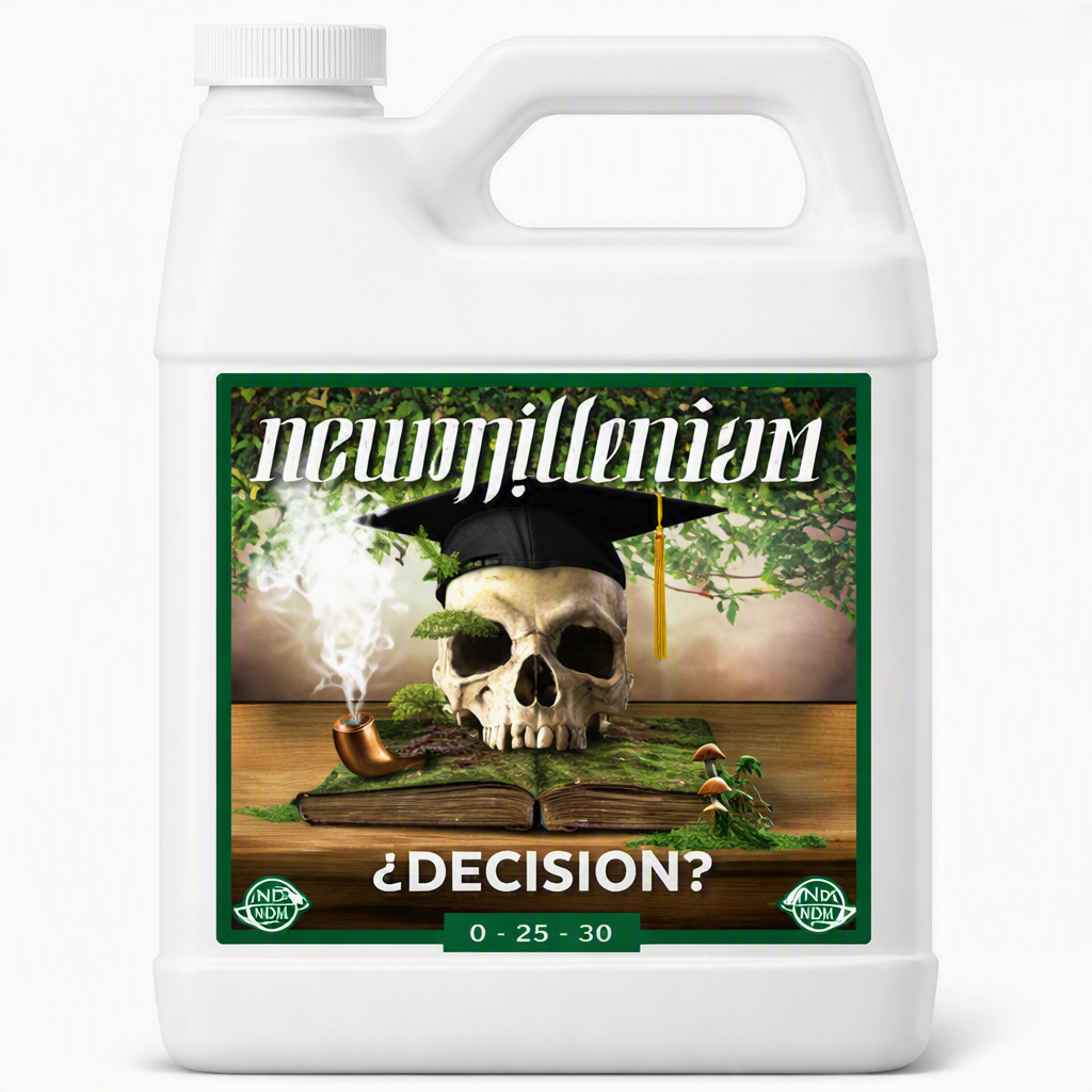 New Millennium Decision 1 QT (946ml) | Ultimate Bloom Transition & Canopy Control Additive
