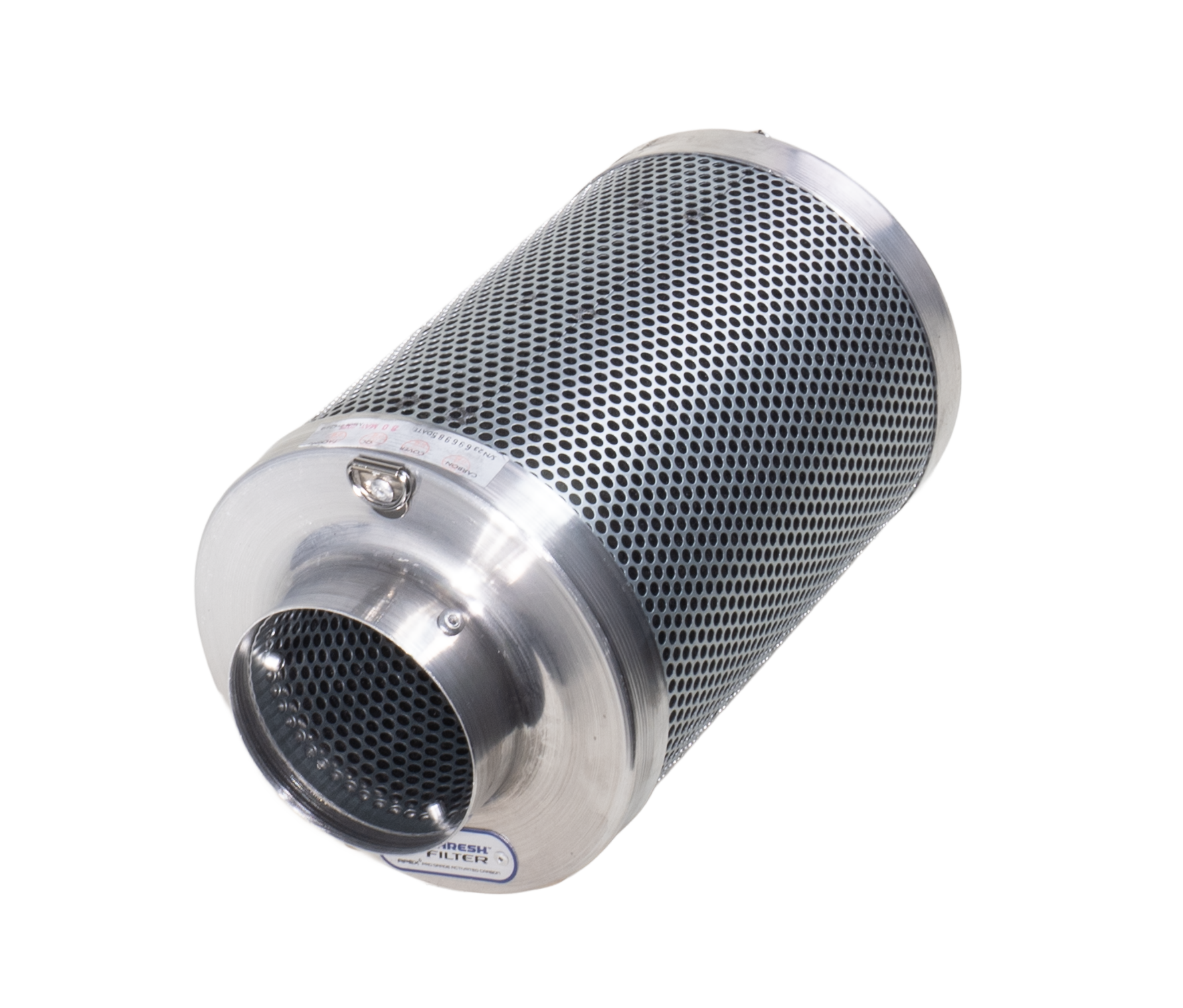 Phresh Carbon Filter 100mm x 300mm, 330m3/h rated airflow for small grow tent extraction and odour control.