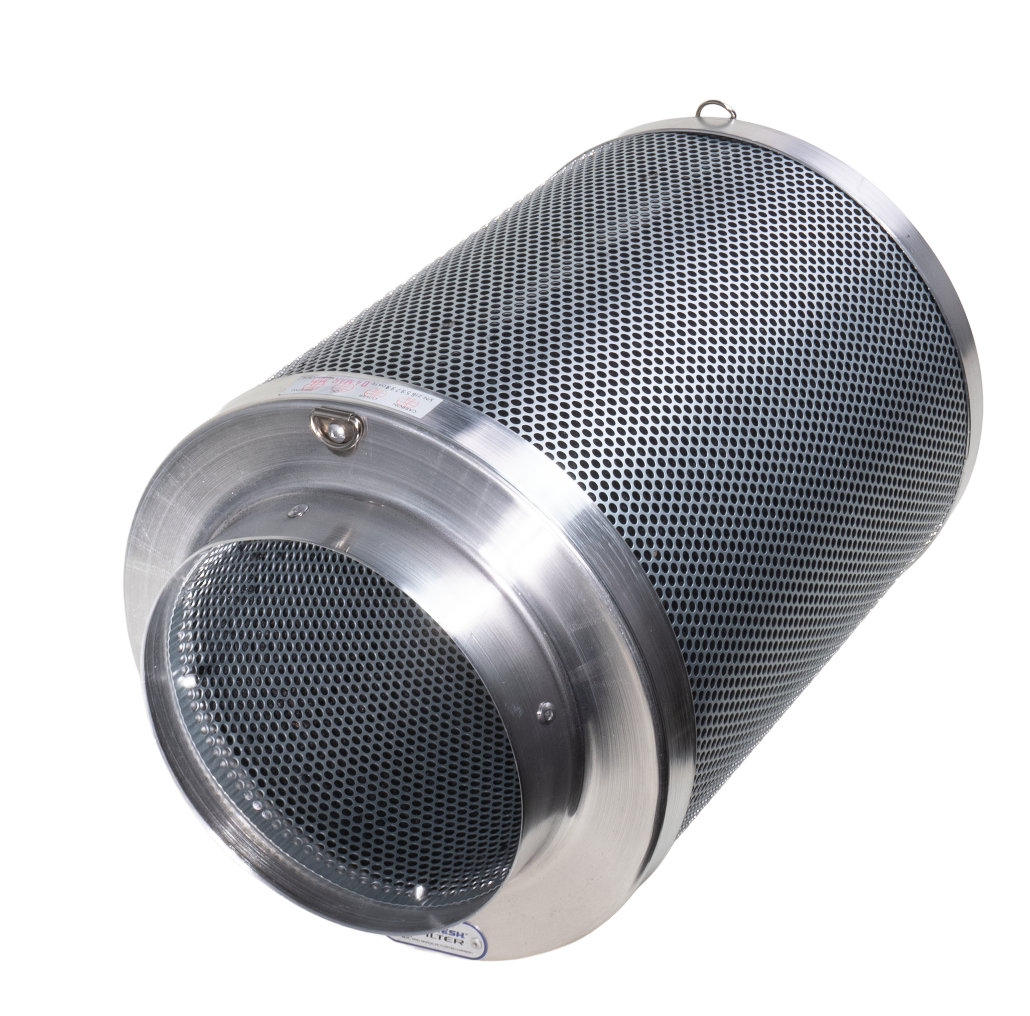 Phresh Carbon Filter 200mm x 400mm, 765m3/h capacity for 6-inch high-pressure extraction systems.