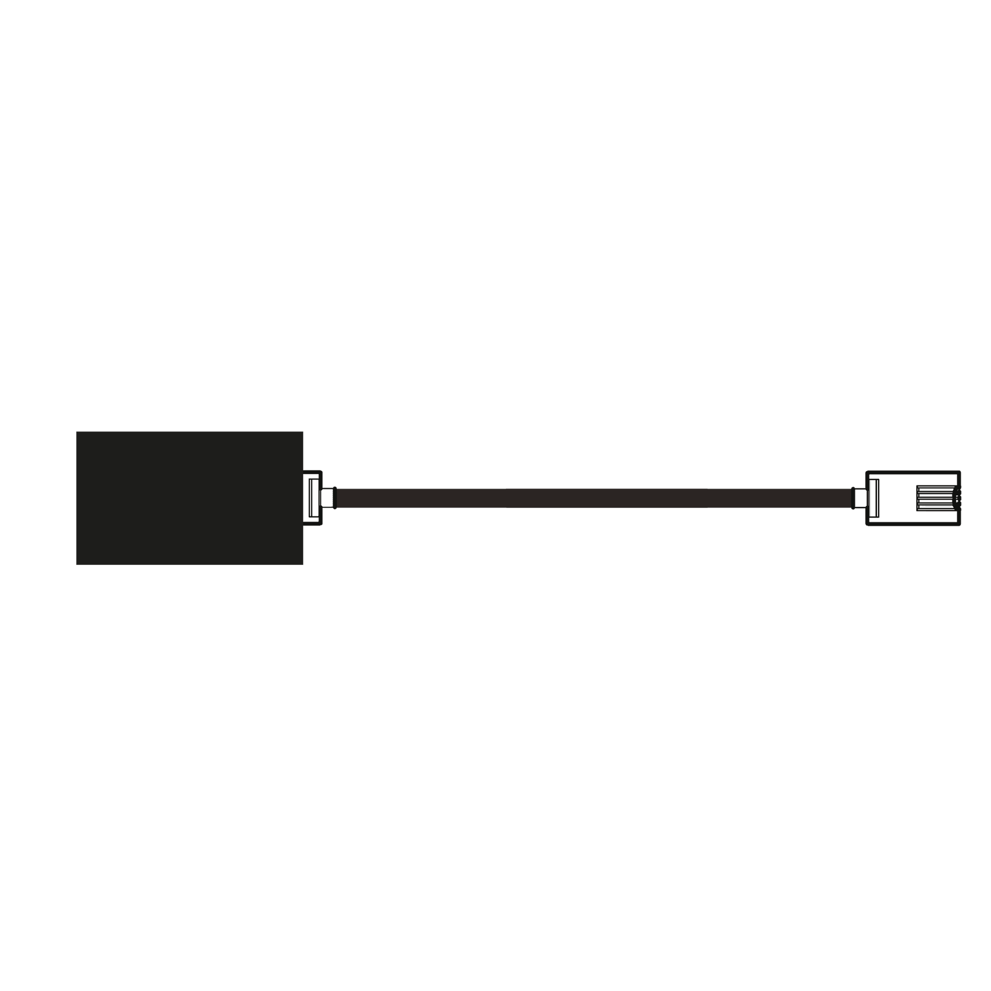 Phresh Hyper Fan V2 5m Extension Lead | EC signal Extension