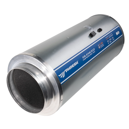 Phresh Hyperfan Stealth Silenced V2 EC | The Ultimate Silent Powerhouse for Your Grow Room