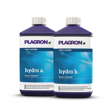 Plagron Hydro A and Hydro B 1 litre bottle set