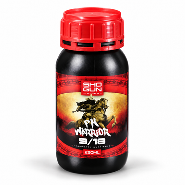 SHOGUN PK Warrior 9/18 250ml flowering nutrient bottle for hydroponic and indoor growing