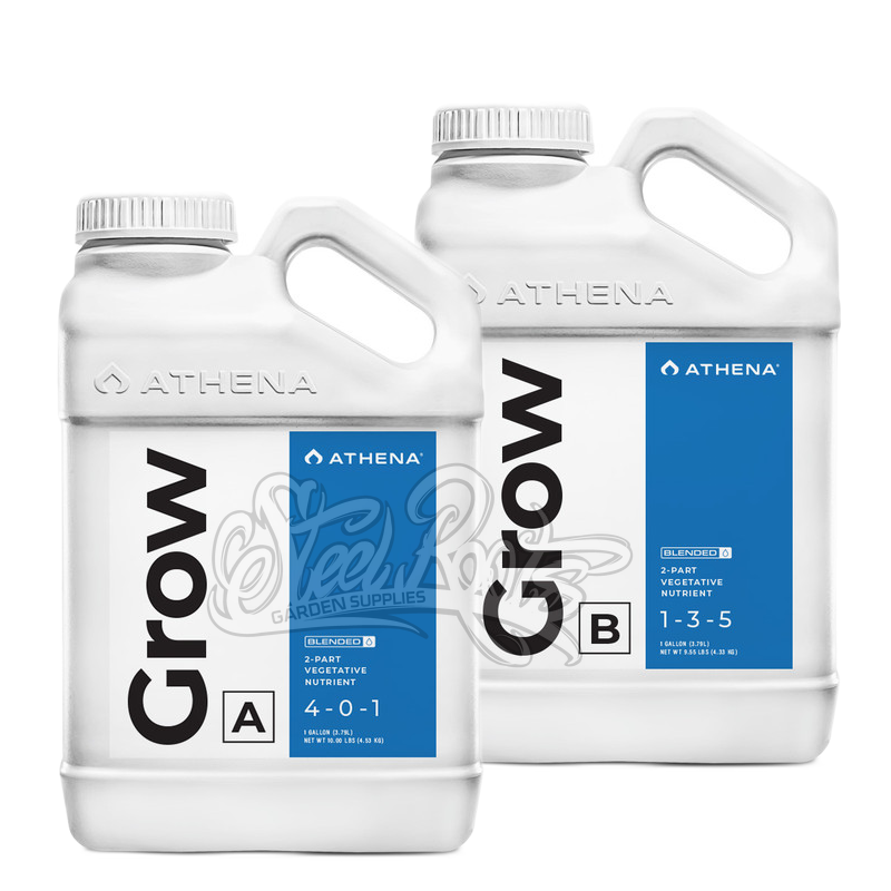 Athena Blended Line Grow A&B Set | Hydroponic Liquid Base Nutrient