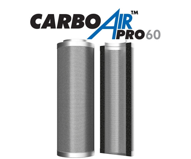 CarboAir Pro 60 High Airflow Carbon Filter | 60mm Bed Virgin Carbon