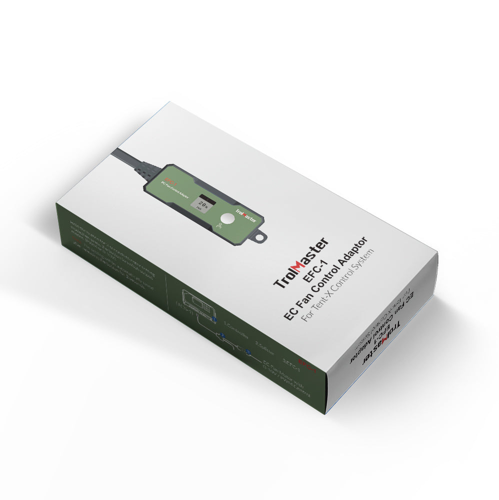 TrolMaster EFC-1 EC Fan Control Adapter | Precision PWM & 0-10V Speed Control for Tent-X