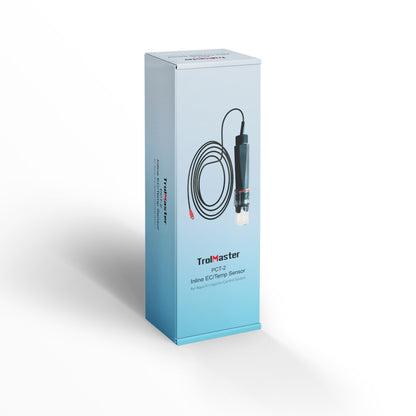 TrolMaster PCT-2 Heavy-Duty In tank EC & Temp Sensor | Commercial Grade Nutrient Probe for Aqua-X & Tent-X