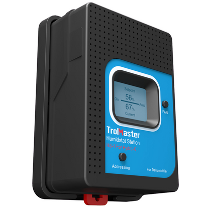 TrolMaster Humidistat Station (HS-1) | Professional Low-Volt Dehumidifier Control (Quest)