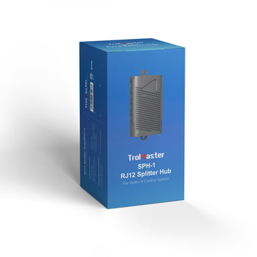 TrolMaster SPH-1 Powered Splitter Hub | 8-Port RJ12 Expansion for Lighting & Sensors