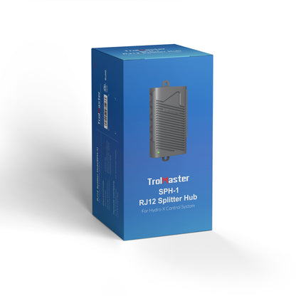 TrolMaster SPH-1 Powered Splitter Hub | 8-Port RJ12 Expansion for Lighting & Sensors