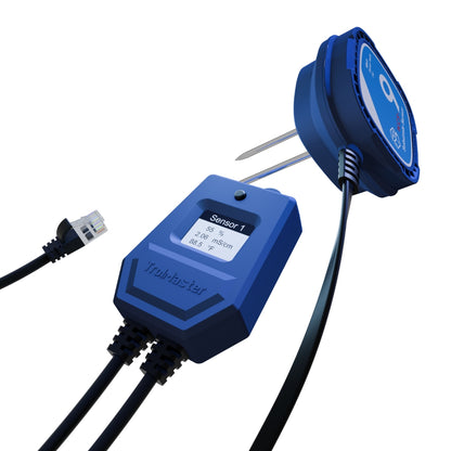 TrolMaster WCS-9 Substrate Sensor Set | Multi-Node 3-in-1 VWC, EC & Temperature System
