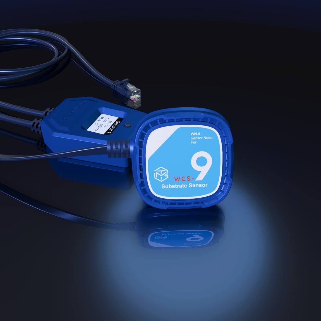 TrolMaster WCS-9 Substrate Sensor Set | Multi-Node 3-in-1 VWC, EC & Temperature System