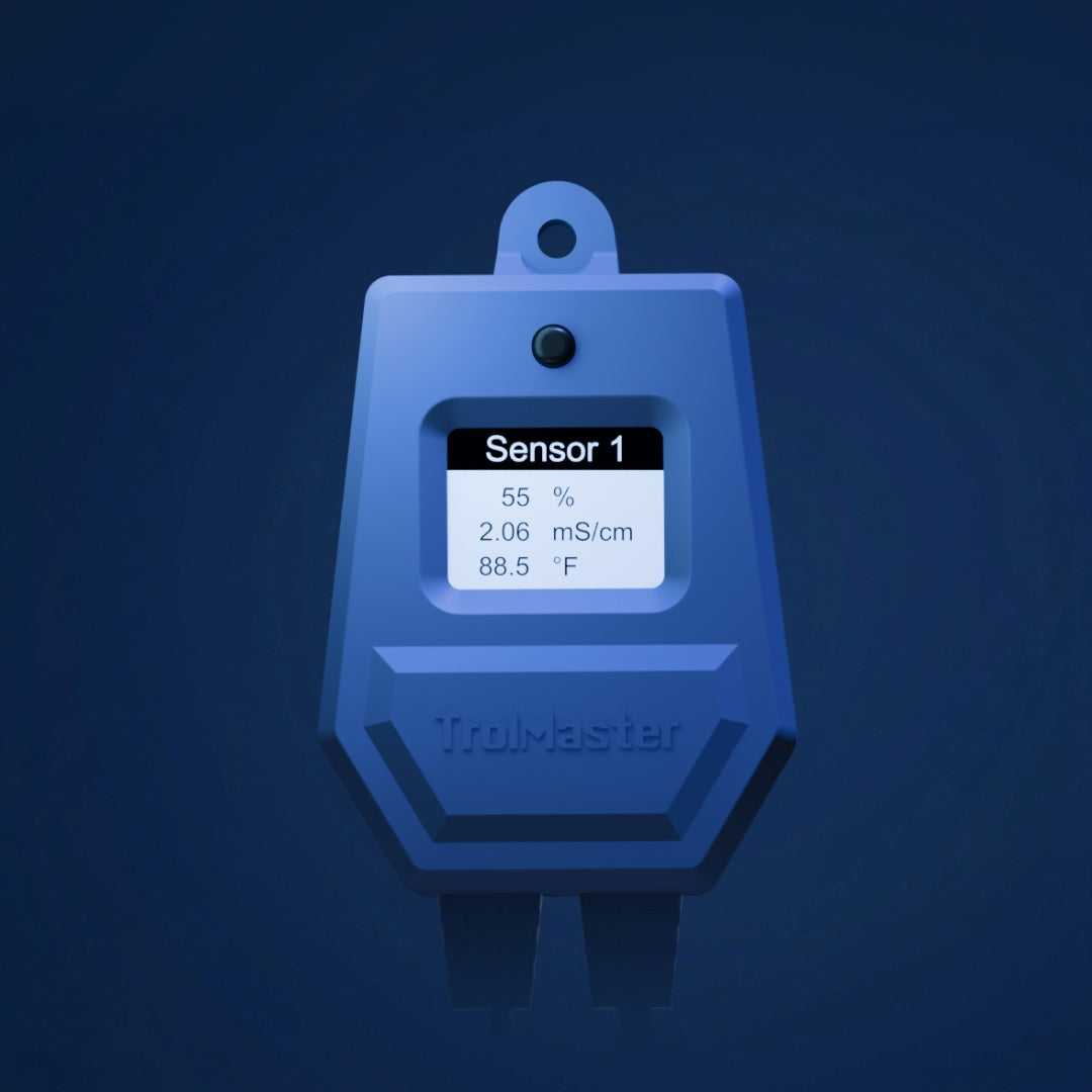 TrolMaster WCS-9 Substrate Sensor Set | Multi-Node 3-in-1 VWC, EC & Temperature System